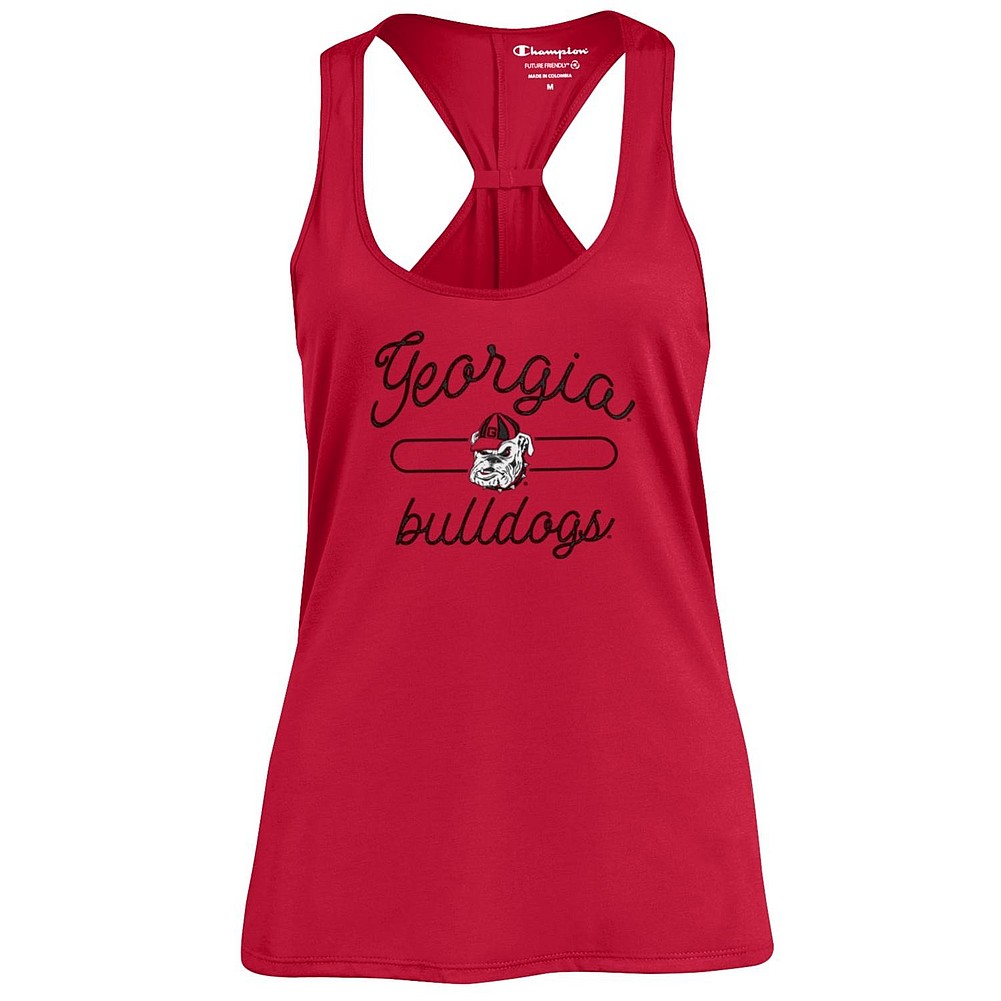 Georgia Bulldogs Women S Swing Tank Top Apc03325227