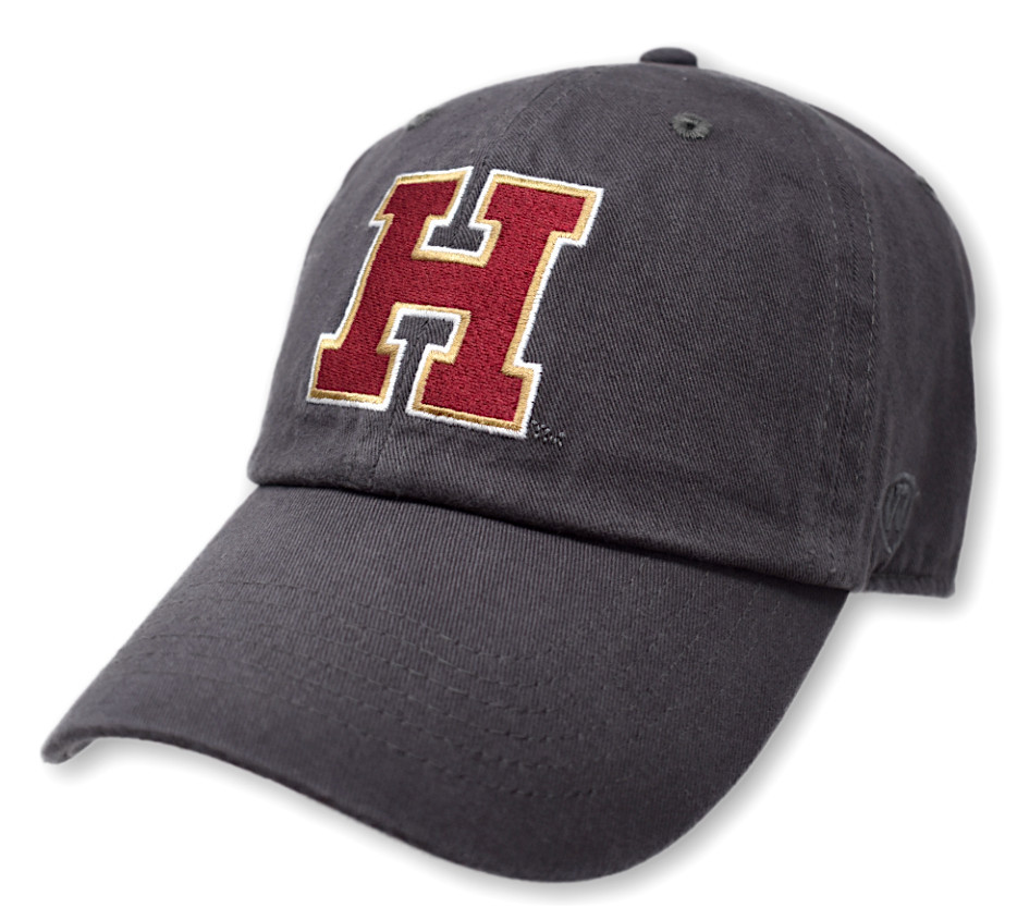 Harvard University Hat Icon Charcoal CHAMPHRVRDADJCHR