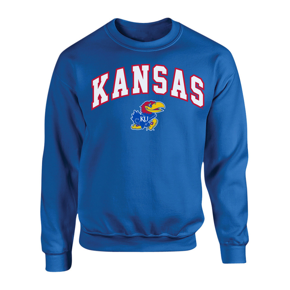 kansas crew neck sweatshirt
