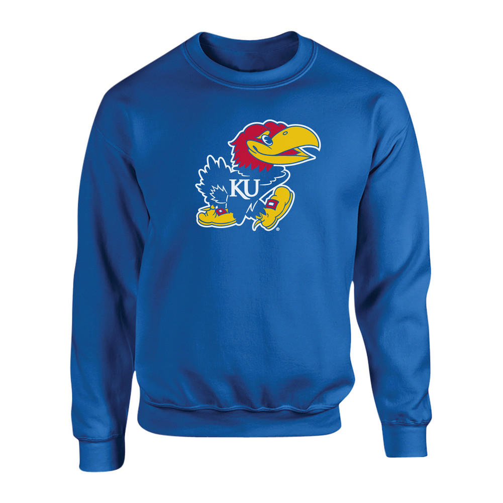 Kansas jayhawks crewneck clearance