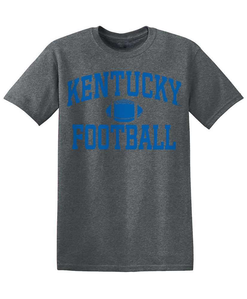Kentucky Wildcats Tshirt Football Charcoal 474743