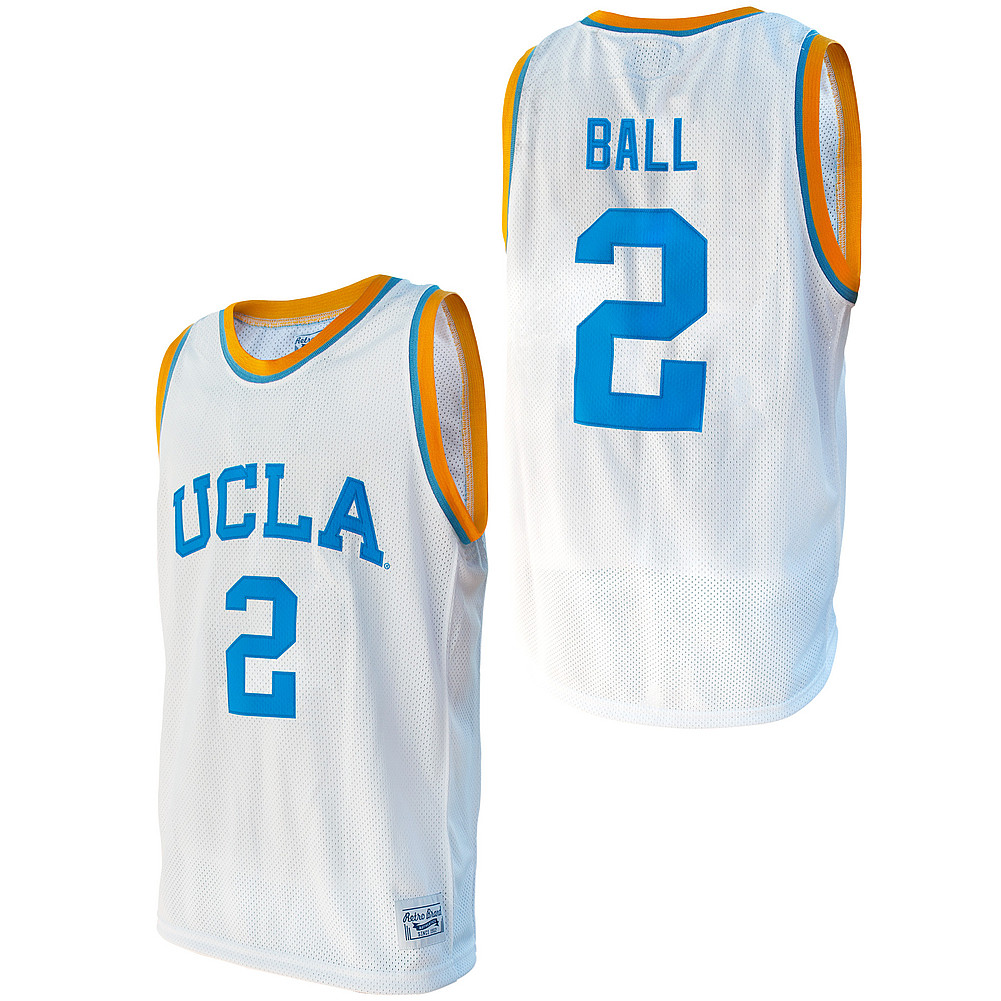 Lonzo Ball Retro Ucla Basketball Jersey Clabn04b Rb7027f