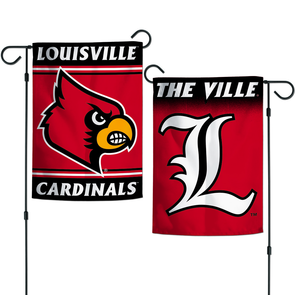 Louisville Cardinals Garden Flag 12.5"x18"