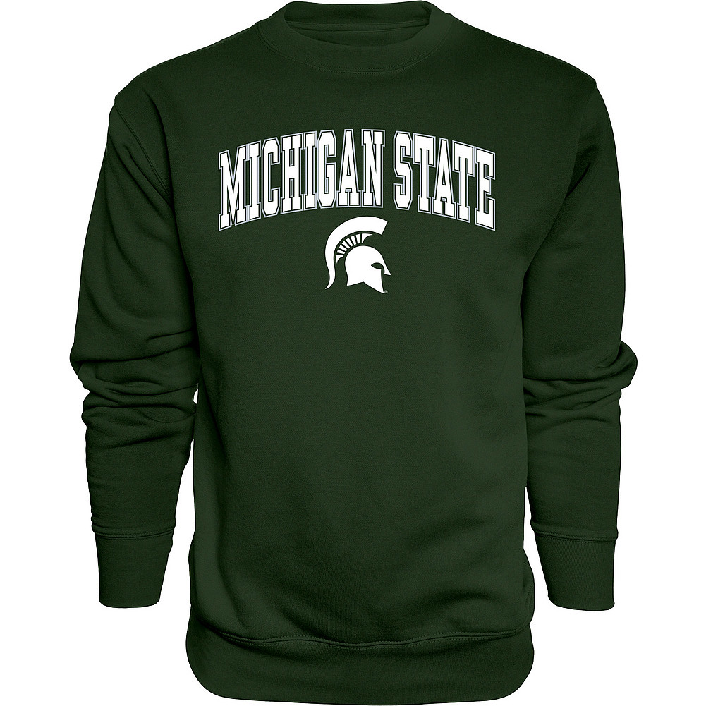 Michigan State Spartans Crewneck Sweatshirt Varsity Green APC02964240*