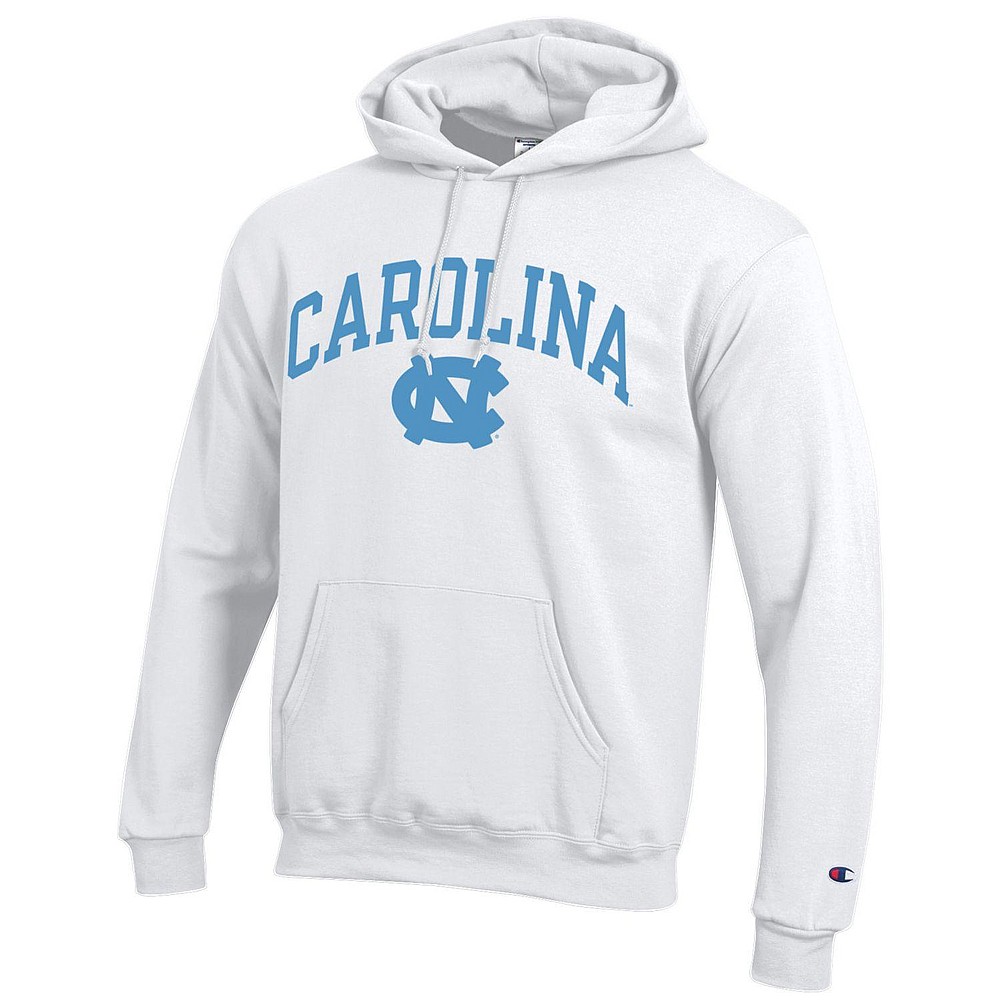 North Carolina Tar Heels Hooded Sweatshirt Varsity White 
