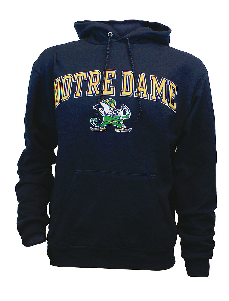 Notre Dame Fighting Irish Hoodie Sweatshirt Captain Navy AEC03197749