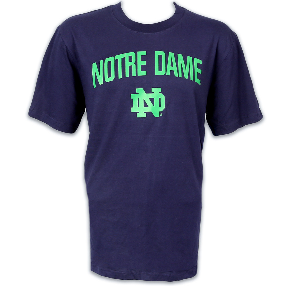 Notre Dame Fighting Irish Mens TShirt Navy 4093H