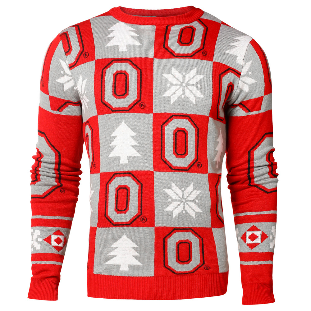 Ohio State Buckeyes Ugly Christmas Sweater SWTCNNC16PATOH
