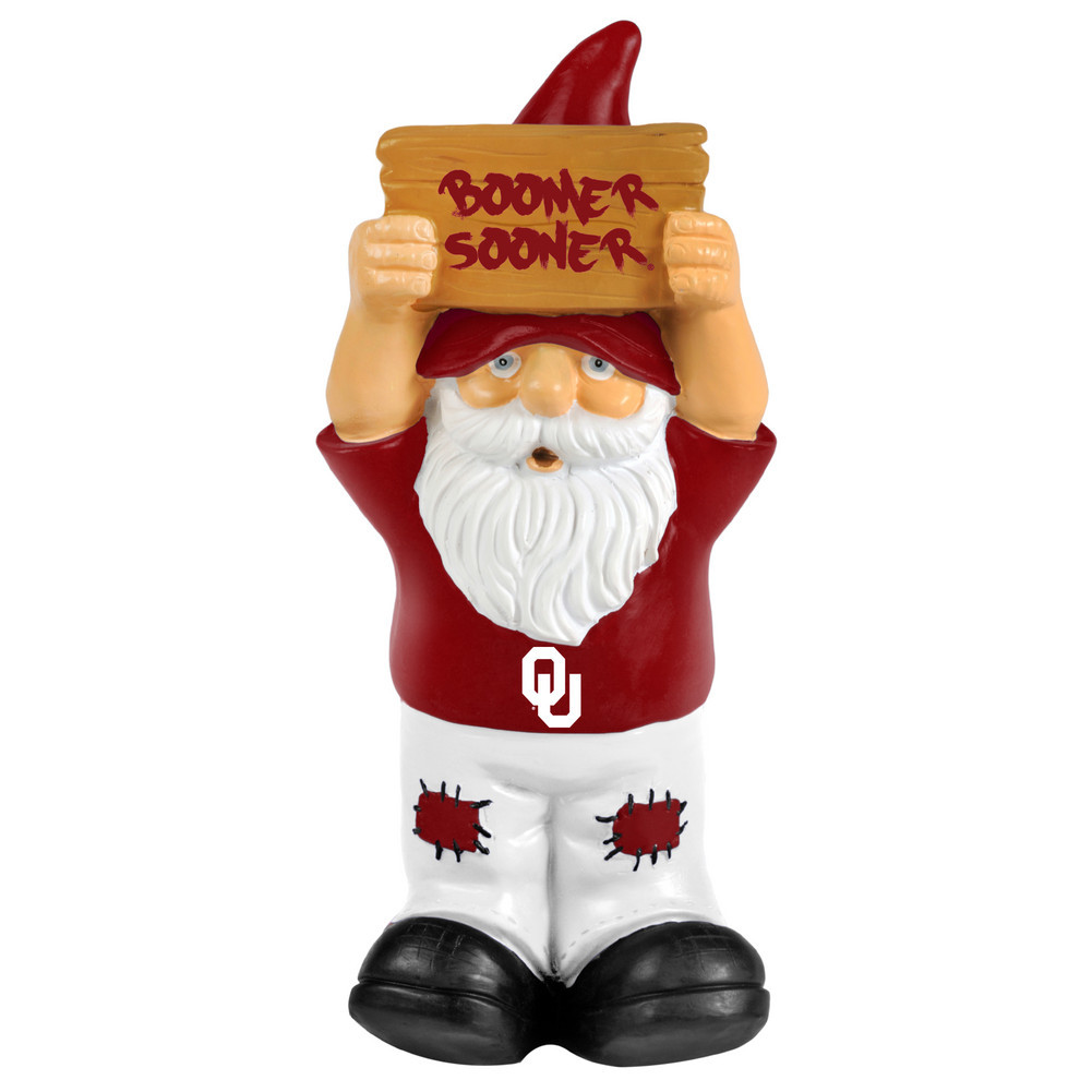 Oklahoma Sooners Garden Gnome Gn8ncslosignok