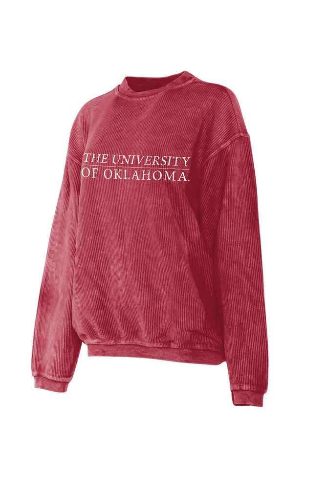 Women's corded sweatshirt