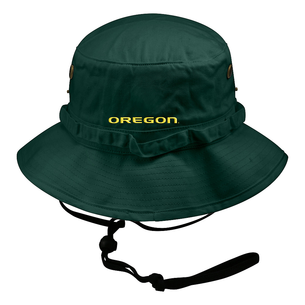 Oregon Ducks Bucket Hat Icon Green ANGL1ORBUKTMC