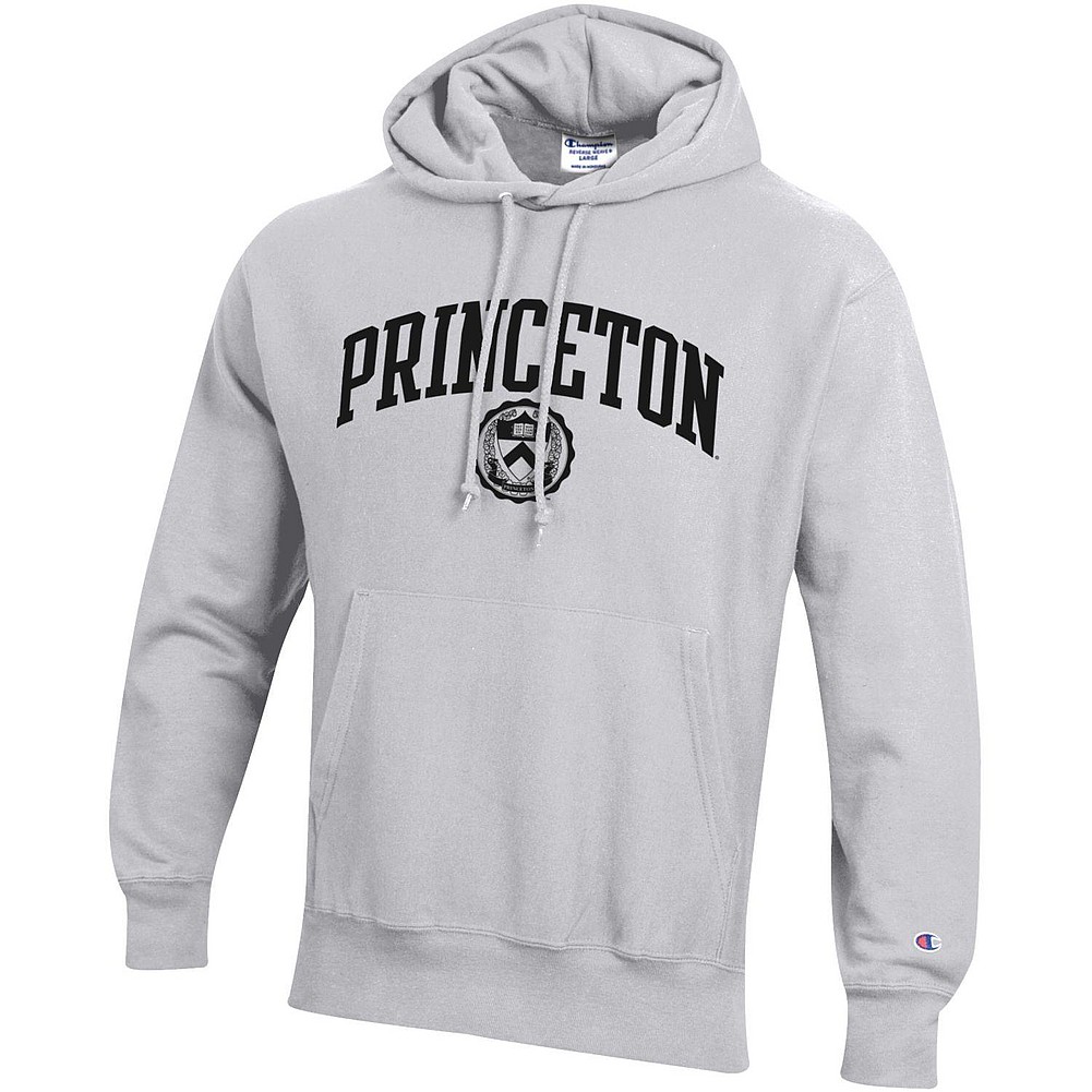 Princeton Tigers Reverse Weave Hooded Sweatshirt Gray APC03006079