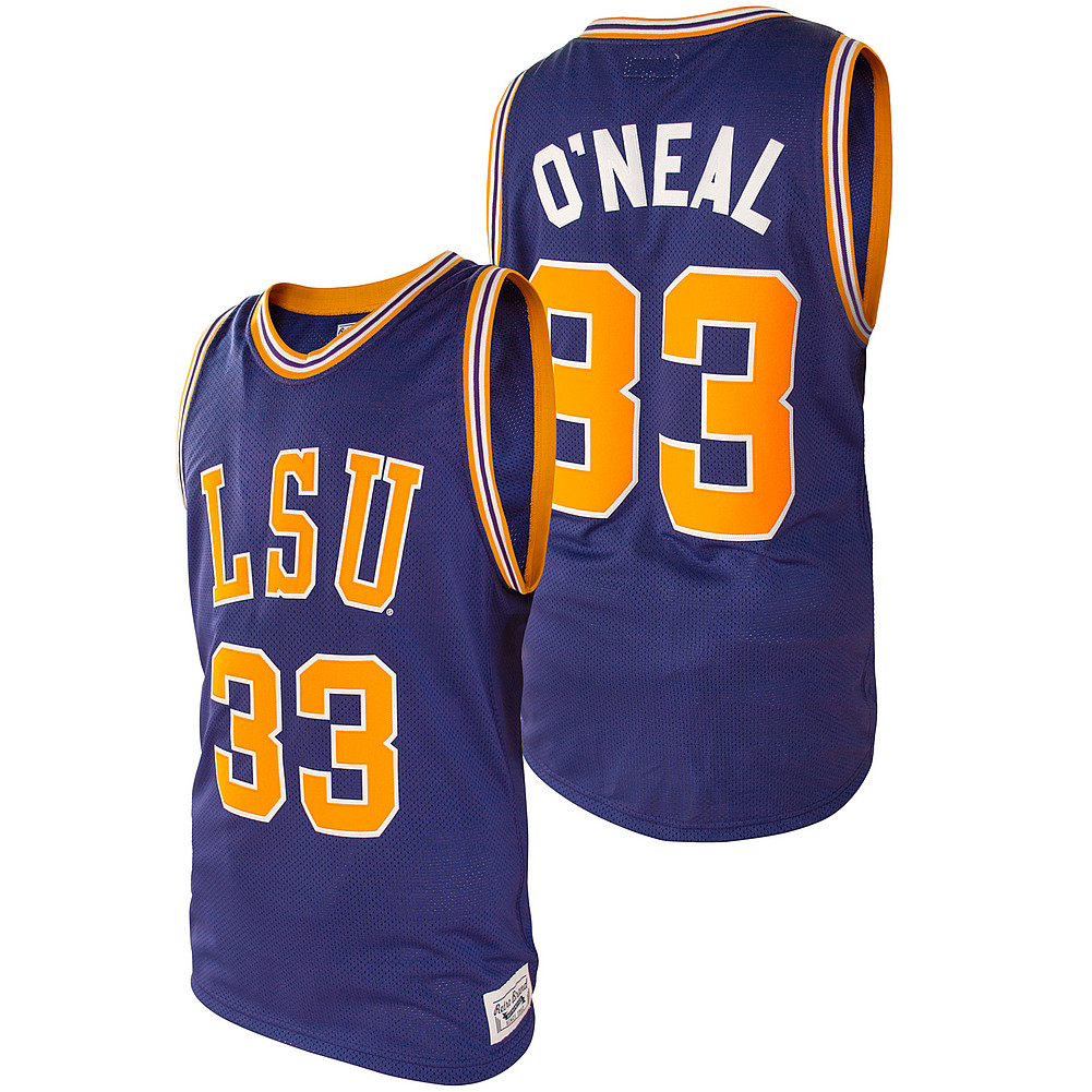 shaquille o neal lsu jersey