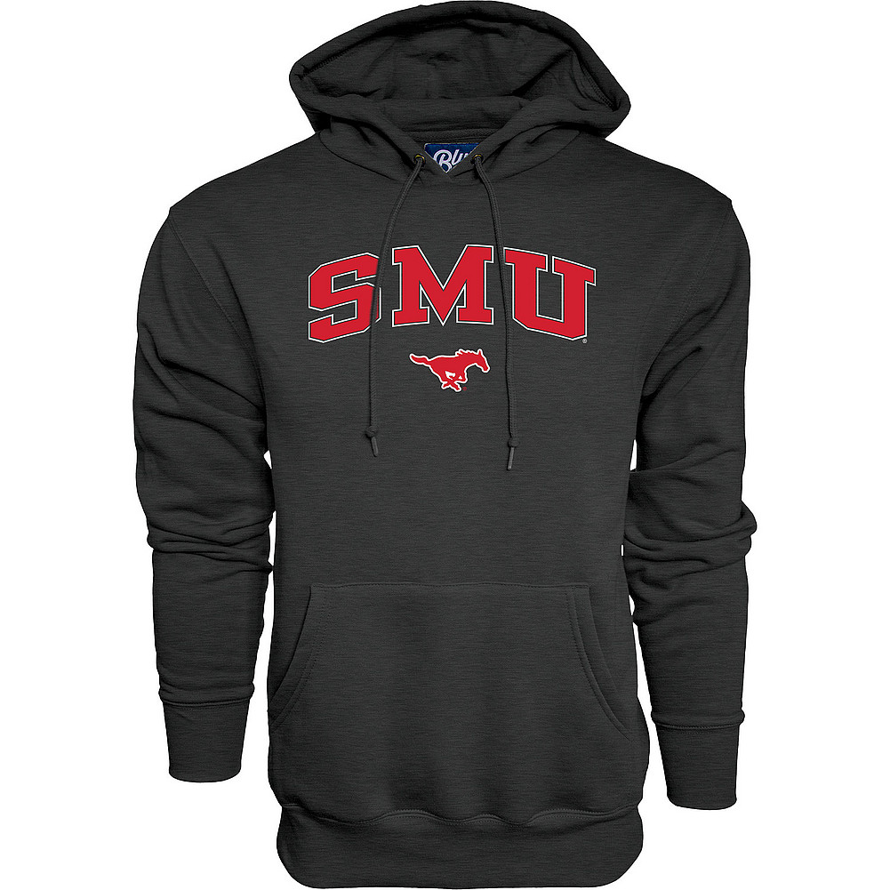 Medium Elite Fan Shop SMU Mustangs Hooded Sweatshirt
