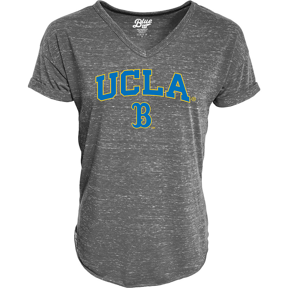 Ucla Bruins Womens Vneck Tshirt Charcoal C7jc Jcnrv