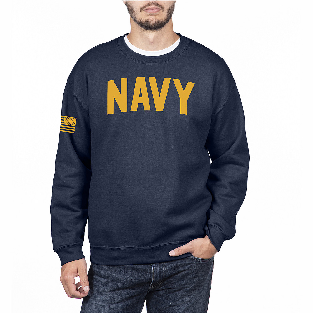 us navy crew neck sweatshirt