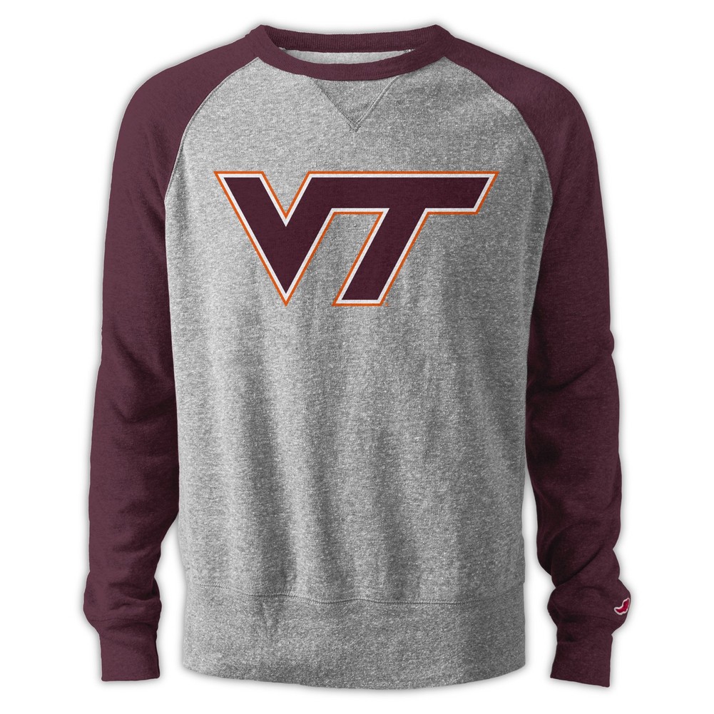 Virginia Tech Hokies TriBlend Crewneck Sweatshirt R1199507