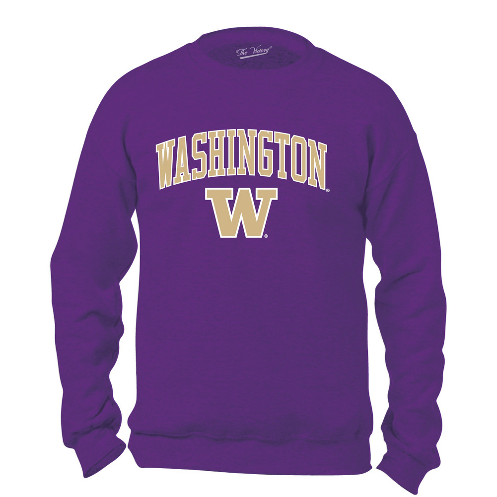 washington huskies crewneck sweatshirt