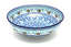 Ceramika Artystyczna Polish Pottery Bowl - Contemporary Salad - Blue Yonder