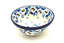 Ceramika Artystyczna Polish Pottery Bowl - Small Nesting (5 1/2") - White Poppy