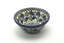 Ceramika Artystyczna Polish Pottery Bowl - Small Nesting (5 1/2") - Blue Chicory