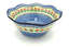 Ceramika Artystyczna Polish Pottery Bowl - Curvy Edge - 10" - Maraschino