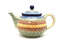 Ceramika Artystyczna Polish Pottery Teapot - 3/4 qt. - Autumn 
