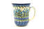 Ceramika Artystyczna Polish Pottery Mug - 16 oz. Bistro - Blue Bells