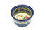 Ceramika Artystyczna Polish Pottery Ramekin - Crimson Bells