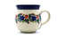 Ceramika Artystyczna Polish Pottery Mug - 15 oz. Bubble - Garden Party