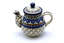 Ceramika Artystyczna Polish Pottery Gooseneck Teapot - 20 oz. - Primrose