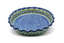 Ceramika Artystyczna Polish Pottery Baker - Pie Dish - Fluted - Tranquility
