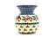 Ceramika Artystyczna Polish Pottery Bubble Vase - Red Robin