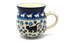 Ceramika Artystyczna Polish Pottery Mug - 11 oz. Bubble - Boo Boo Kitty