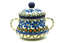 Ceramika Artystyczna Polish Pottery Sugar Bowl - Primrose