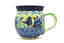 Ceramika Artystyczna Polish Pottery Mug - 11 oz. Bubble - Unikat Signature U4600