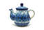 Ceramika Artystyczna Polish Pottery Gooseneck Teapot - 20 oz. - Unikat Signature - U3639