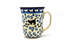 Ceramika Artystyczna Polish Pottery Mug - 16 oz. Bistro - Boo Boo Kitty
