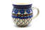 Ceramika Artystyczna Polish Pottery Mug - 11 oz. Bubble - Primrose