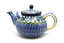Ceramika Artystyczna Polish Pottery Teapot - 1 3/4 qt. - Huckleberry