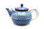 Ceramika Artystyczna Polish Pottery Teapot - 1 3/4 qt. - Aztec Sky