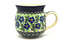 Ceramika Artystyczna Polish Pottery Mug - 15 oz. Bubble - Sweet Violet