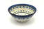 Ceramika Artystyczna Polish Pottery Bowl - Large Nesting (7 1/2") - Silver Lace