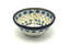 Ceramika Artystyczna Polish Pottery Bowl - Small Nesting (5 1/2") - Silver Lace