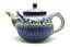 Ceramika Artystyczna Polish Pottery Teapot - 1 3/4 qt. - Winter Viola