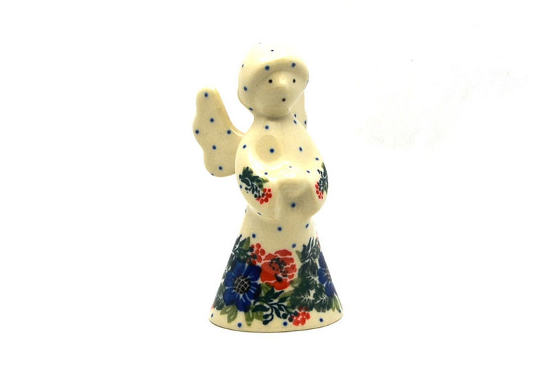 Ceramika Artystyczna Polish Pottery Angel Figurine - Small - Garden Party C66-1535a (Ceramika Artystyczna)