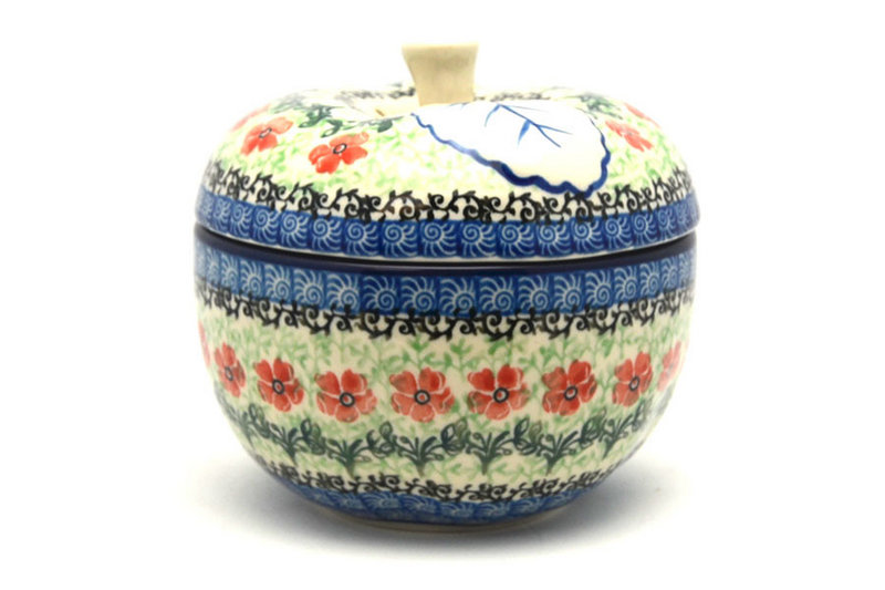 Ceramika Artystyczna Polish Pottery Apple Baker - Maraschino 034-1916a (Ceramika Artystyczna)