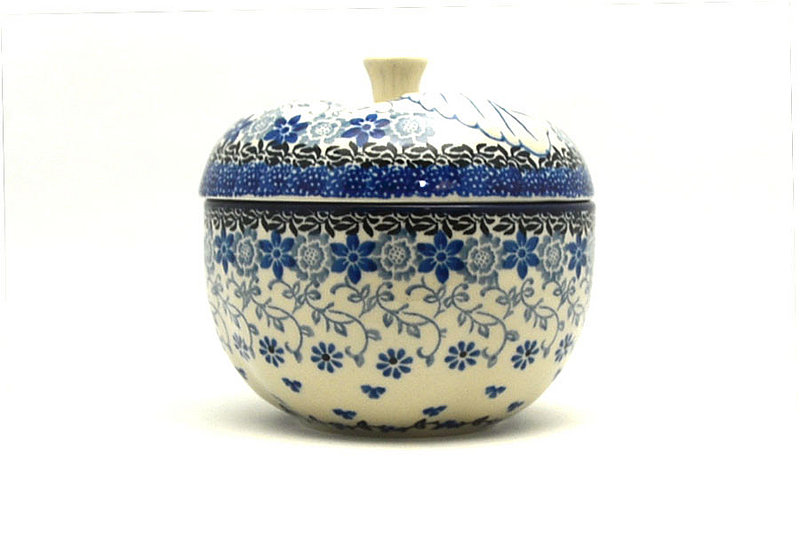Ceramika Artystyczna Polish Pottery Apple Baker - Silver Lace 034-2158a (Ceramika Artystyczna)