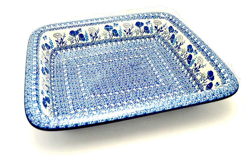 Ceramika Artystyczna Polish Pottery Baker - Lasagna - Evening Poppies 854-2902a (Ceramika Artystyczna)