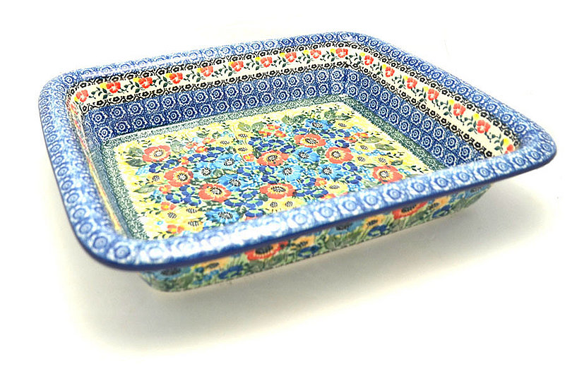 Ceramika Artystyczna Polish Pottery Baker - Lasagna - Unikat Signature U4578 854-U4578 (Ceramika Artystyczna)